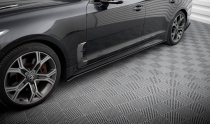 Kia Stinger GT / GT-Line Mk1 2017-2023 Street Pro Sidokjolar / Sidoextensions Maxton Design